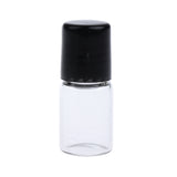 Maxbell Maxbell 20 Pieces Empty Glass Roll On Bottles for Essential Oil Perfume 1ML Clear