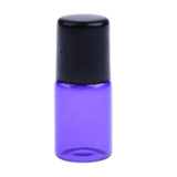 Maxbell Maxbell 20 Pieces Empty Glass Roll On Bottles for Essential Oil Perfume 3ML Purple