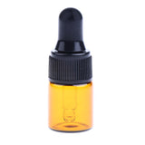 Maxbell Maxbell 20 Pieces Mini Refillable Glass Dropper Bottle for Essential Oils 2ML