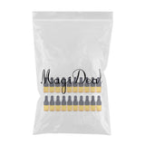 Maxbell Maxbell 20 Pieces Mini Refillable Glass Dropper Bottle for Essential Oils 2ML