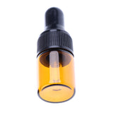 Maxbell 60 Pieces Mini Refillable Glass Dropper Bottle for Essential Oils 3ML