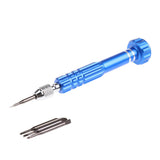 Maxbell Maxbell 2 Pieces Mini Precision Metal Head Eyeglass Screwdriver Spectacle Repair Kit