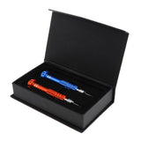 Maxbell Maxbell 2 Pieces Mini Precision Metal Head Eyeglass Screwdriver Spectacle Repair Kit