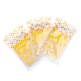 Maxbell Maxbell 3 Pieces Bath Glove Shower Towel Mitt Back Body Scrub Exfoliating  Yellow