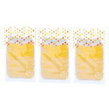 Maxbell Maxbell 3 Pieces Bath Glove Shower Towel Mitt Back Body Scrub Exfoliating  Yellow