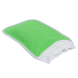 Maxbell Maxbell 3 Pieces Bath Glove Shower Towel Mitt Back Body Scrub Exfoliating  Green