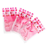 Maxbell Maxbell 3 Pieces Bath Glove Shower Towel Mitt Back Body Scrub Exfoliating  Pink