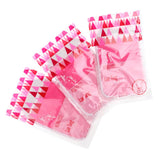 Maxbell Maxbell 3 Pieces Bath Glove Shower Towel Mitt Back Body Scrub Exfoliating  Pink