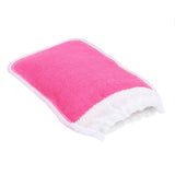 Maxbell Maxbell 3 Pieces Bath Glove Shower Towel Mitt Back Body Scrub Exfoliating  Pink