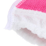 Maxbell Maxbell 3 Pieces Bath Glove Shower Towel Mitt Back Body Scrub Exfoliating  Pink