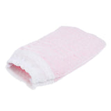 Maxbell Maxbell 3 Pieces Bath Glove Shower Towel Mitt Back Body Scrub Exfoliating  Pink