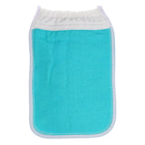 Maxbell Maxbell 3 Pieces Bath Glove Shower Towel Mitt Back Body Scrub Exfoliating  Blue