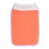 Maxbell Maxbell 3 Pieces Bath Glove Shower Towel Mitt Back Body Scrub Exfoliating  Orange