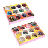 Maxbell Maxbell Nail Art Decoration Sticker Nail Glitter Sequins Design 3D DIY Tip Charms  1