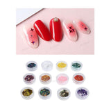 Maxbell Maxbell Nail Art Decoration Sticker Nail Glitter Sequins Design 3D DIY Tip Charms  1