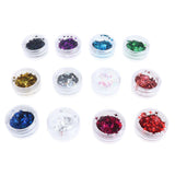 Maxbell Maxbell Nail Art Decoration Sticker Nail Glitter Sequins Design 3D DIY Tip Charms  1
