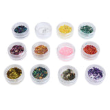 Maxbell Maxbell Nail Art Decoration Sticker Nail Glitter Sequins Design 3D DIY Tip Charms  2
