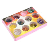Maxbell Maxbell Nail Art Decoration Sticker Nail Glitter Sequins Design 3D DIY Tip Charms  2