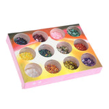 Maxbell Maxbell Nail Art Decoration Sticker Nail Glitter Sequins Design 3D DIY Tip Charms  2