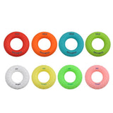 Maxbell Maxbell Finger Gripper Strengthener Hand Grip Exerciser Ring 60LB White