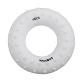 Maxbell Maxbell Finger Gripper Strengthener Hand Grip Exerciser Ring 60LB White