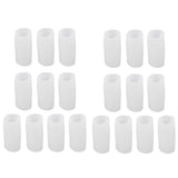 Maxbell 20 Pairs Silicone Toe Sleeves Tube Caps Cushions Protectors Feet Care S/L