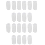 Maxbell 20 Pairs Silicone Toe Sleeves Tube Caps Cushions Protectors Feet Care S/L