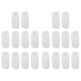 Maxbell 20 Pairs Silicone Toe Sleeves Tube Caps Cushions Protectors Feet Care S/L