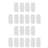 Maxbell 20 Pairs Silicone Toe Sleeves Tube Caps Cushions Protectors Feet Care S/L