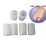 Maxbell 20 Pairs Silicone Toe Sleeves Tube Caps Cushions Protectors Feet Care S/L