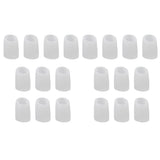 Maxbell 20 Pairs Silicone Toe Sleeves Tube Caps Cushions Protectors Feet Care S/L