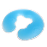 Maxbell Maxbell Silicone Massage Pillow Face Cradle Cushion Pad for Salon SPA  Blue