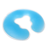 Maxbell Maxbell Silicone Massage Pillow Face Cradle Cushion Pad for Salon SPA  Blue