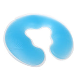 Maxbell Maxbell Silicone Massage Pillow Face Cradle Cushion Pad for Salon SPA  Blue