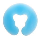 Maxbell Maxbell Silicone Massage Pillow Face Cradle Cushion Pad for Salon SPA  Blue