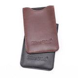 Maxbell Maxbell BlueZoo Sandalwood Double Sided Beard Comb Mustache Care with Case Brown