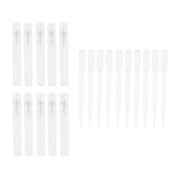 Maxbell Maxbell 10 Pieces Perfume Spray Mist Empty Bottle + 10 Pieces Plastic Dropper 10 ML