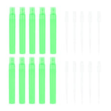 Maxbell Maxbell 10 Piece 30ML Perfume Spray Bottle Refillable Atomizer with 10 Sucker  Green
