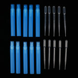 Maxbell Maxbell 10 Piece 30ML Perfume Spray Bottle Refillable Atomizer with 10 Sucker  Blue