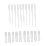 Maxbell Maxbell 10 Pieces Clear Empty Refillable Perfume Roll On Bottles with Pipettes 5ml