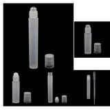 Maxbell Maxbell 10 Pieces Clear Empty Refillable Perfume Roll On Bottles with Pipettes 5ml
