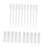 Maxbell Maxbell 10 Pieces Clear Empty Refillable Perfume Roll On Bottles with Pipettes 5ml
