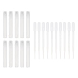 Maxbell Maxbell 10 Pieces Empty Refillable Makeup Perfume Roll On Bottles with Pipettes 10ml