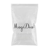 Maxbell Maxbell 10 Pieces Empty Refillable Makeup Perfume Roll On Bottles with Pipettes 10ml
