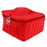 Maxbell Maxbell Velvet Essential Oil Carrying Case Storage Bag Holder 36 Slots Red