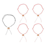 Maxbell Maxbell 5 Pieces Essential Oil Necklace Aromatherapy Diffuser Pendants for Men Women