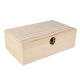 2pcs Handmade Wood Essential Oil Display Storage Carrying Case Box Stand Set