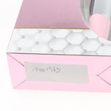 Maxbell Electric Sonic Vibration Facial Massage Heated Eye Wand Device Pink