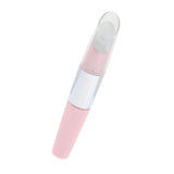 Maxbell Electric Sonic Vibration Facial Massage Heated Eye Wand Device Pink