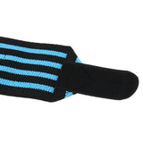 Maxbell Maxbell Fitness Weightlifting Wrist Wrap Weight Lifting Support Brace Strap Blue